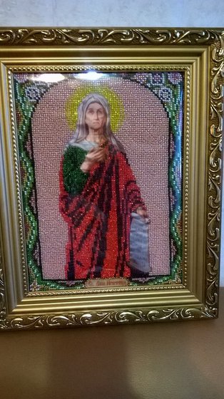 Работа «Св. Анна Пророчица»