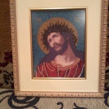 Работа «"Иисус Христос", бисер»