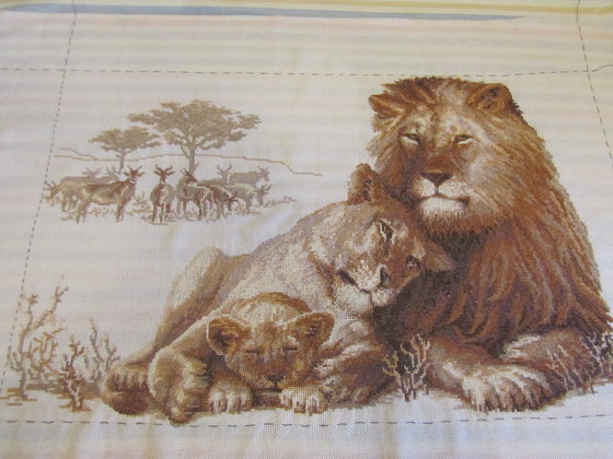 Работа «Львы»