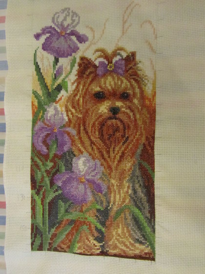 Работа «Необычная собачка»