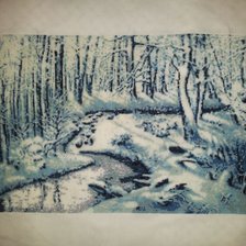 Работа «Снежная сказка»