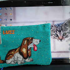 Работа «Косметичка *Бассет- Хаунд*»