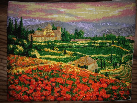 Работа «Маковые склоны»