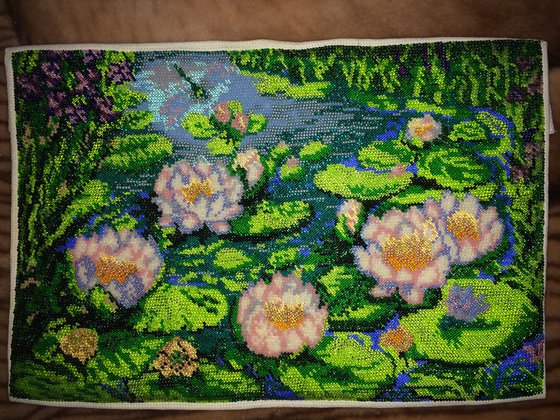 Работа «Хоровод кувшинок»