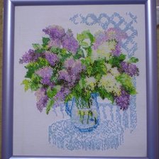 Работа «Сирень»