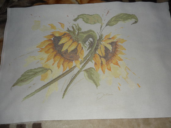 Работа «Подсолнухи»