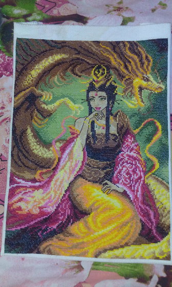 Работа «принцесса и дракон»