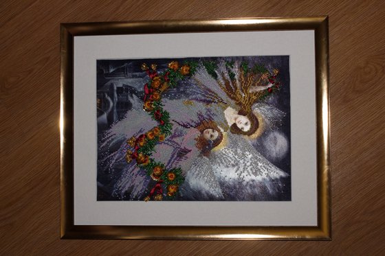 Работа «Рождественские ангелы»