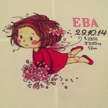 Работа «Метрика на малышку»