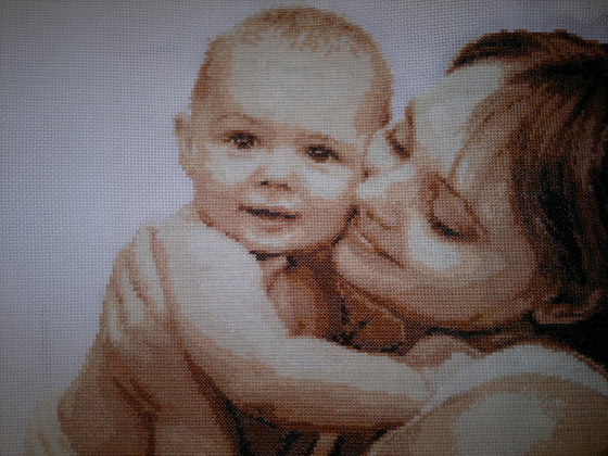 Работа «Мать и дитя»