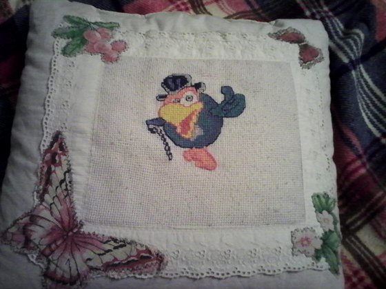 Работа «детская подушка»