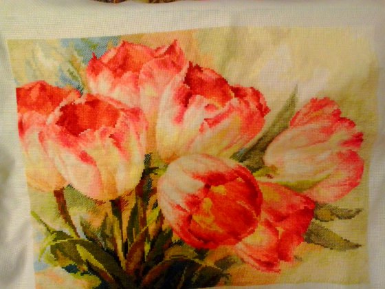 Работа «Тюльпаны (Алиса)»