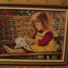 Работа «Первые стежки»