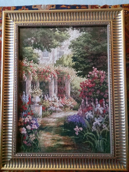 Работа «сад цветов»