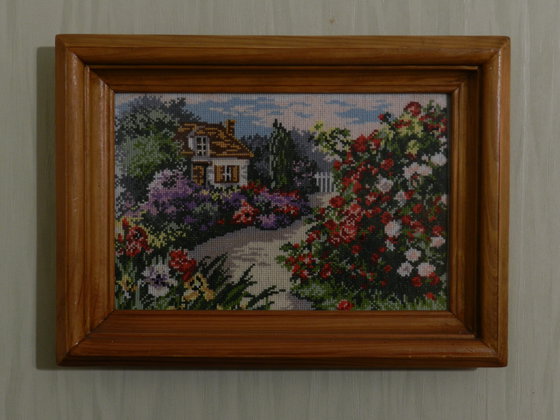 Работа «цветущий сад»