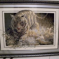 Работа «Третья моя вышивка.Размер в чистом виде без рамки 100*70»