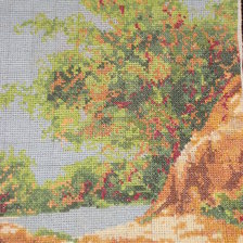 Работа «На берегу реки»