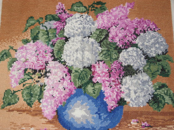 Работа «букет сирени»