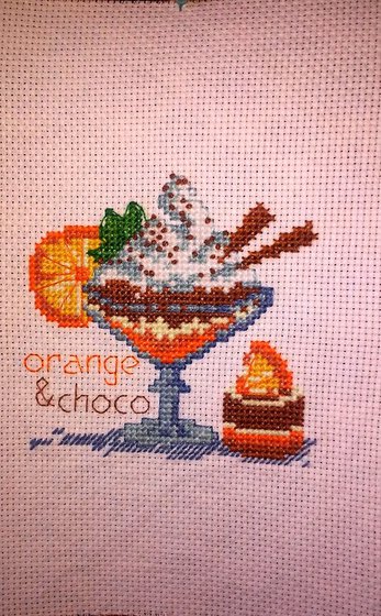 Работа «Миниатюра "Апельсин и шоколад"»