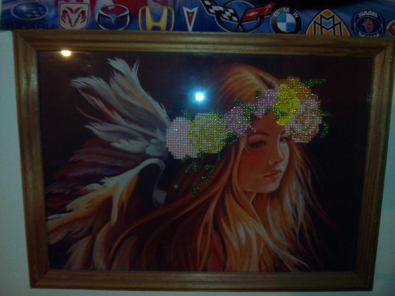 Работа «ангел бисер»