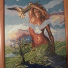 Работа «девушка-весна»