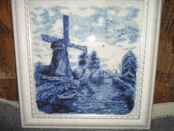 Работа «гжель»