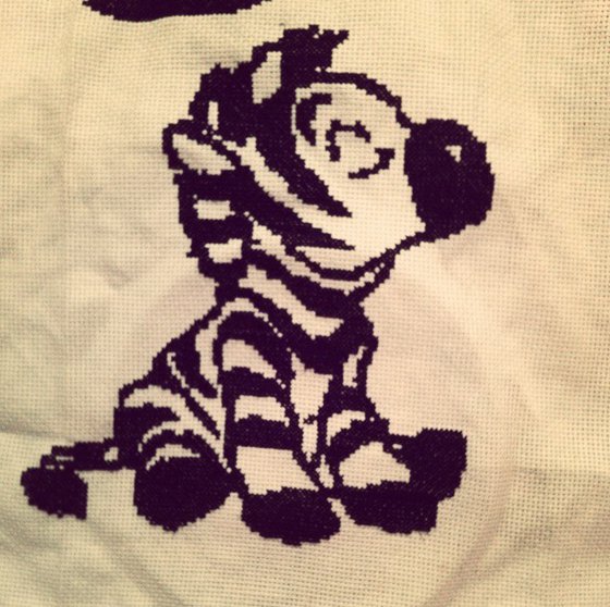 Работа «Зебренок»