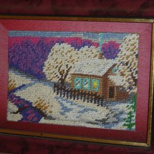 Работа «зимний пейзаж»