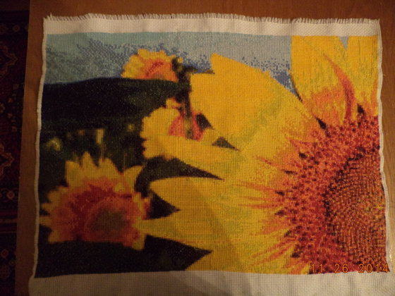 Работа «подсолнухи»