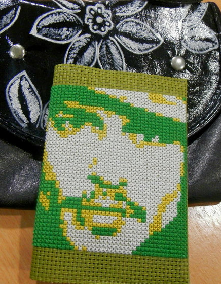 Работа «обложка на паспорт "Джонни"»