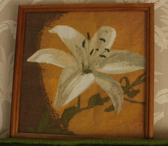 Работа «благородная лилия»