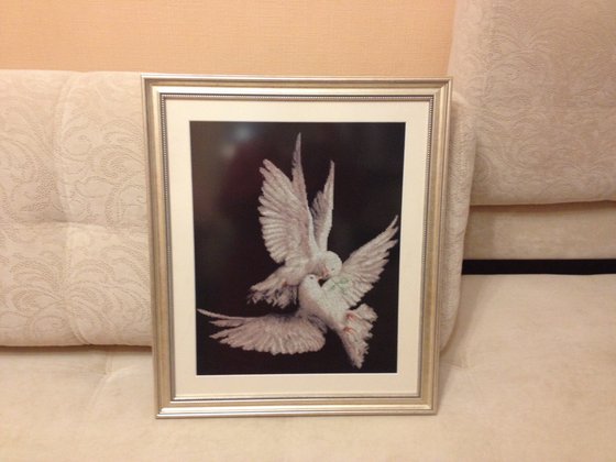 Работа «Моя голубка»