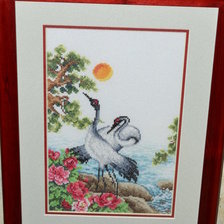 Работа «журавли для мамы»