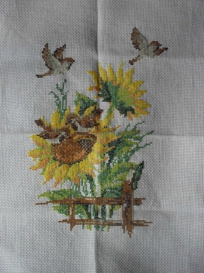 Работа «Подсолнухи»