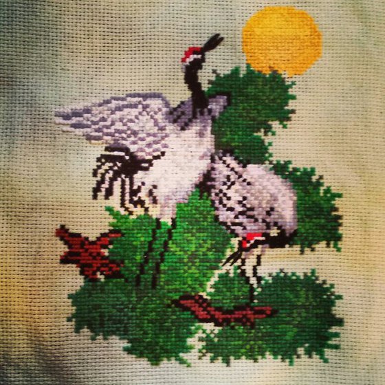 Работа «Аисты»