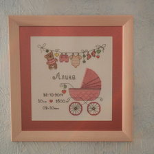 Работа «Метрика для девочки»