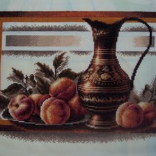 Работа «Panna "Натюрморт с персиками"»