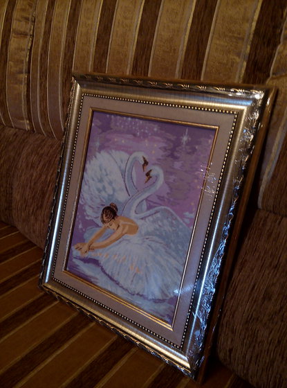 Работа «танец лебедей в оформлении»