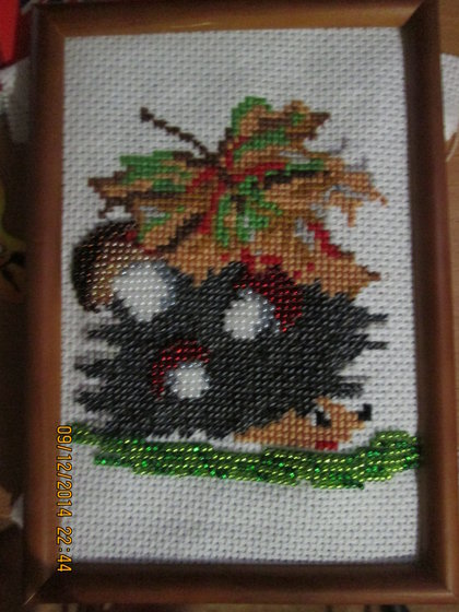 Работа «ёжик»