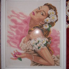 Работа «Леди с камелиями»