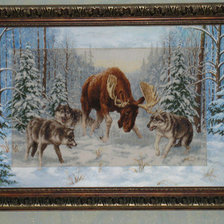 Работа «Встреча в лесу»