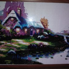 Работа «алмазная живопись»