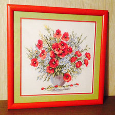 Работа «Маковый букет.»