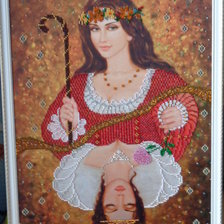 Работа «Пастушка и Королева»