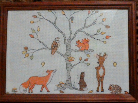 Работа «Лесная сказка»