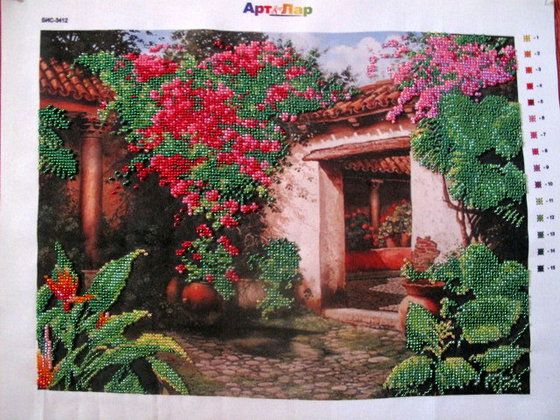 Работа «Дворик.»