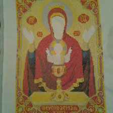 Работа «Икона неупиваемая чаша»