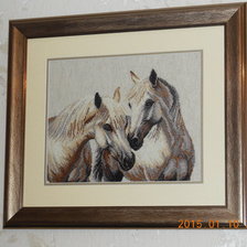 Работа «Лошадки "Нежность"»