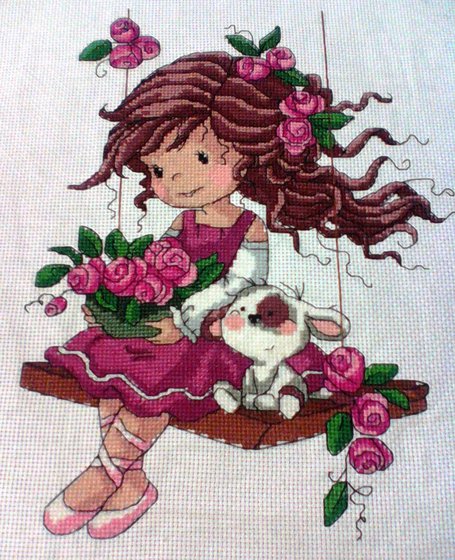 Работа «На качелях»