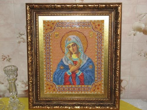 Работа «Икона (бисер)»